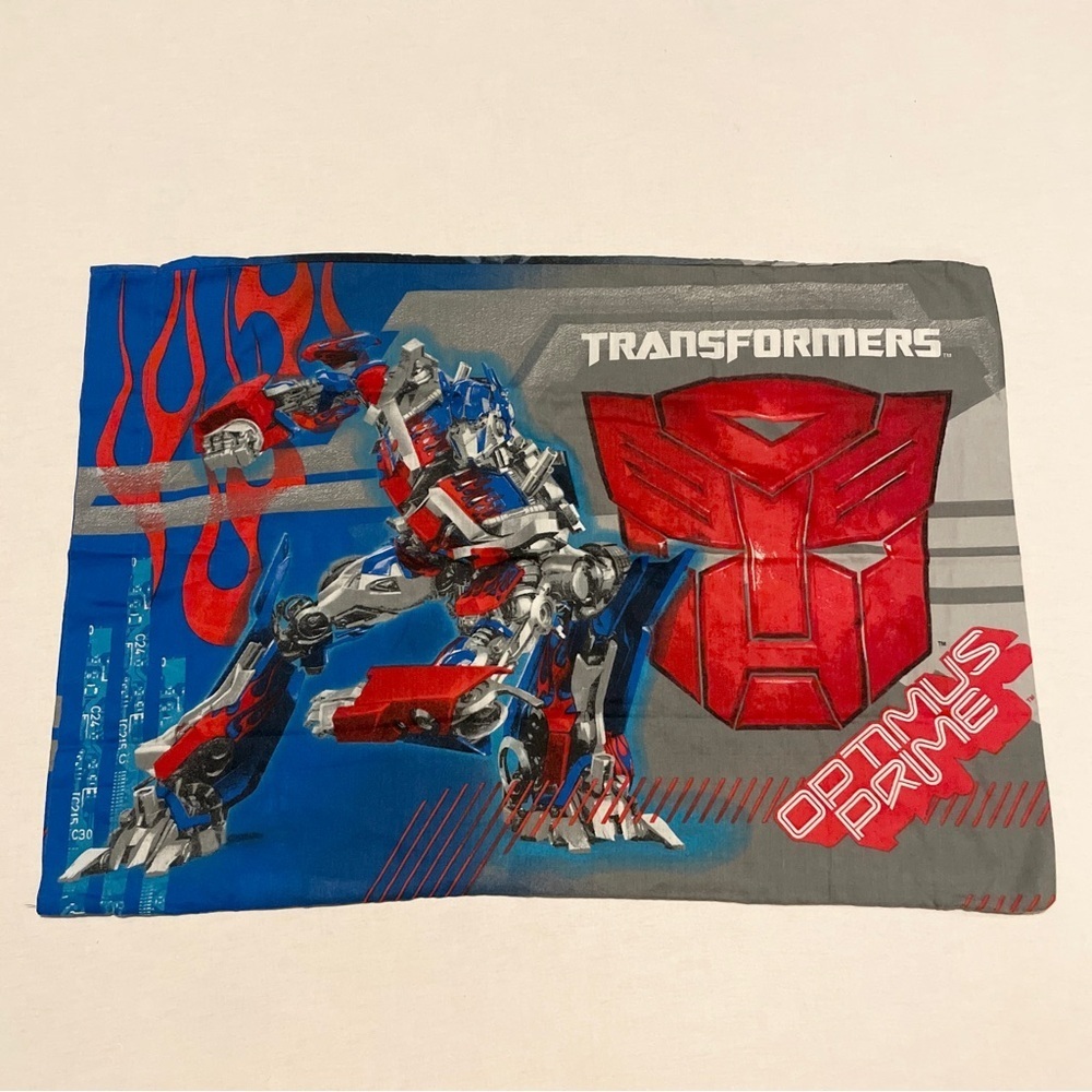 2007 Transformers Movie Optimus Prime vs Megatron Pillowcase